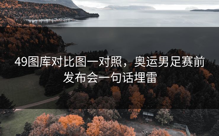 49图库对比图一对照，奥运男足赛前发布会一句话埋雷